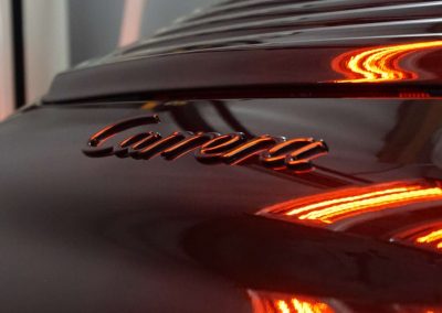 Detailing Porsche Carrera